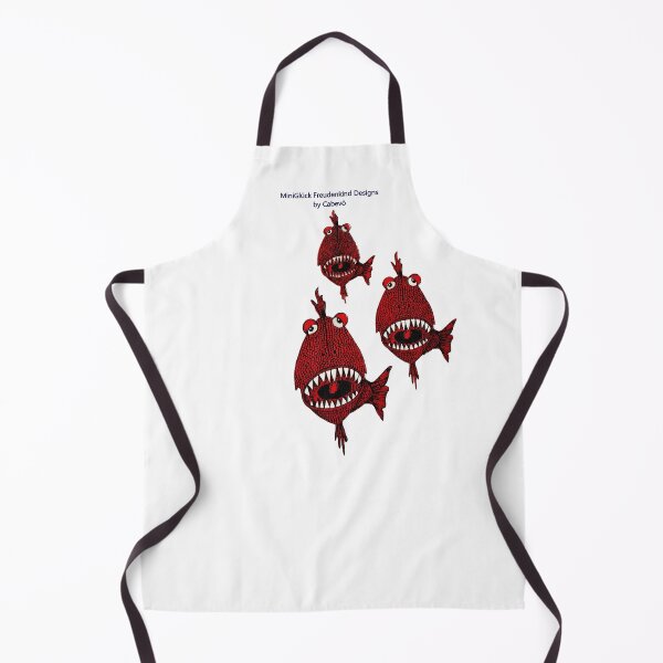 Item preview, Mini Glück red Piranhas Baby Tshirt Freudenkind one-piece features outfit designed and sold by cabevo.