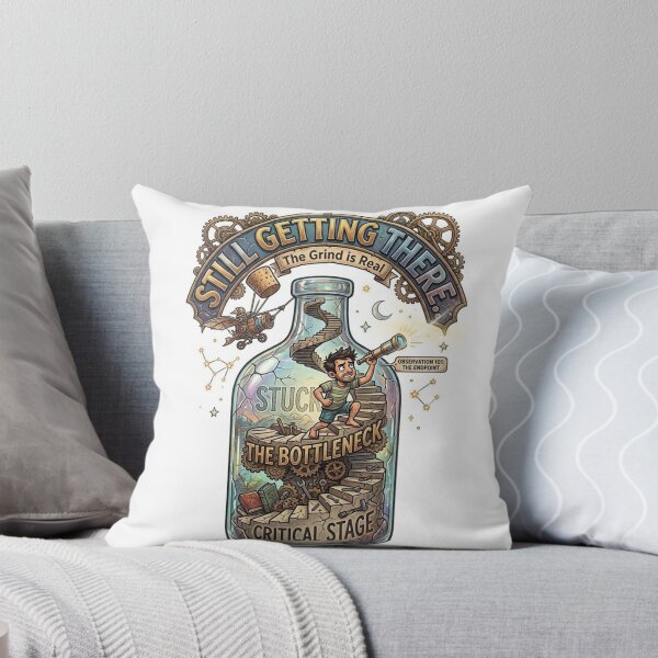 Item preview, Stuck In The Bottleneck - Still Getting There Steampunk Art designed and sold by Nashatyoussef.