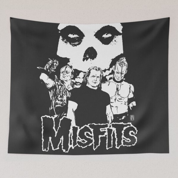 Item preview, Misfits Punk Music Original Custom Vintage Music Band Tee Unique Poster Wall Art designed and sold by Cool Robot Bro..