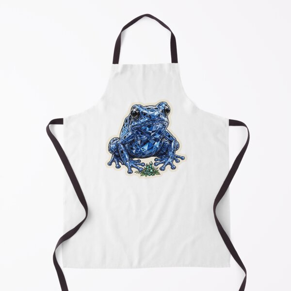 Item preview, Blue Poison Dart Frog Crystal Sticker - Sapphire Blue Frog Real Color designed and sold by Crystal Critters .