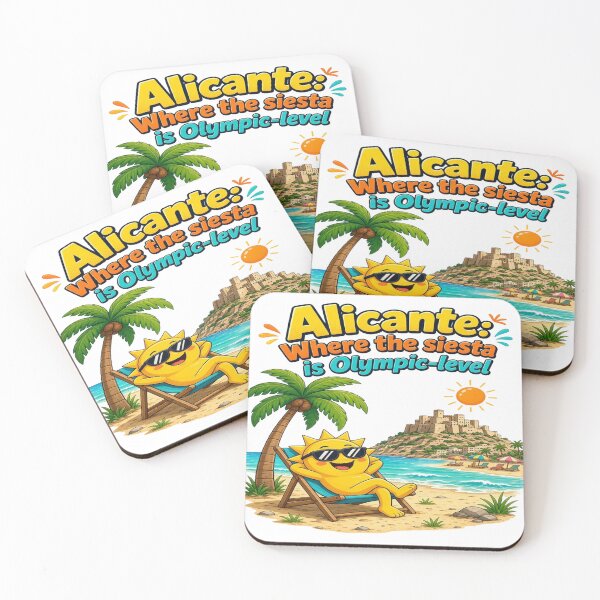 Item preview, Alicante Where The Siesta Is Olympic Level Spain Beach T-Shirt designed and sold by Sushikidsntoddlers.
