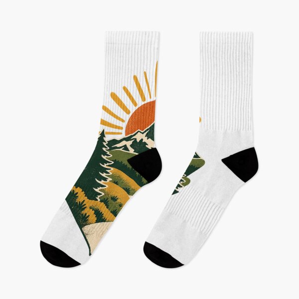 Item preview, Alpine Trail Sunrise designed and sold by luxedigitalnest.