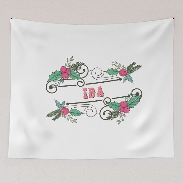 Item preview, Ida Personalized Custom Christmas Name - Cool & Funny Design for Women and Girls designed and sold by Watsonarts.