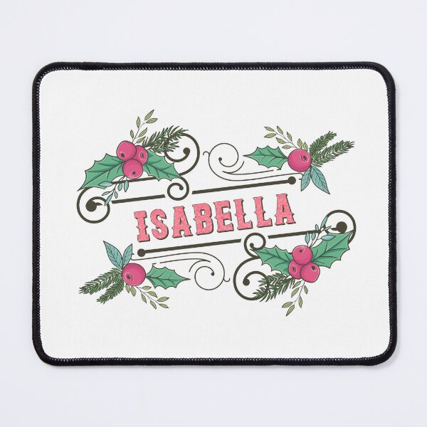 Item preview, Isabella Personalized Custom Christmas Name - Cool & Funny Design for Women and Girls designed and sold by Watsonarts.