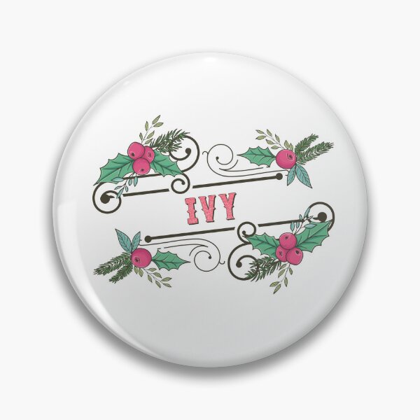Item preview, Ivy Personalized Custom Christmas Name - Cool & Funny Design for Women and Girls designed and sold by Watsonarts.