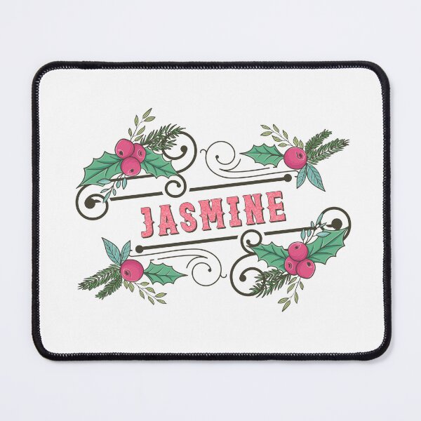 Item preview, Jasmine Personalized Custom Christmas Name - Cool & Funny Design for Women and Girls designed and sold by Watsonarts.