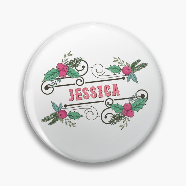 Item preview, Jessica Personalized Custom Christmas Name - Cool & Funny Design for Women and Girls designed and sold by Watsonarts.