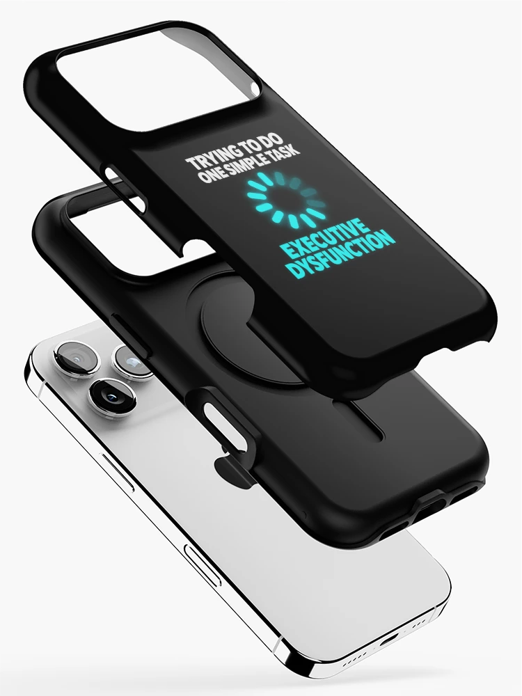 Thumbnail 2 of 4, iPhone Case, Executive Dysfunction Loading Task Paralysis designed and sold by Becheer.