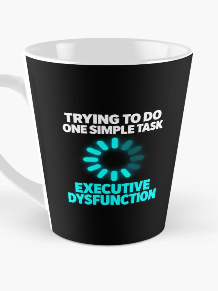 Thumbnail 3 of 4, Coffee Mug, Executive Dysfunction Loading Task Paralysis designed and sold by Becheer.