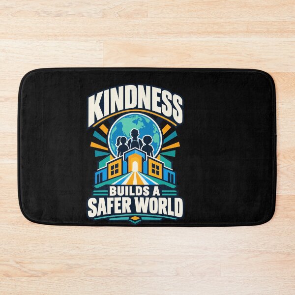Item preview, Kindness Builds Safer World Global Unity Message Oregon School designed and sold by YASSINE HZ.