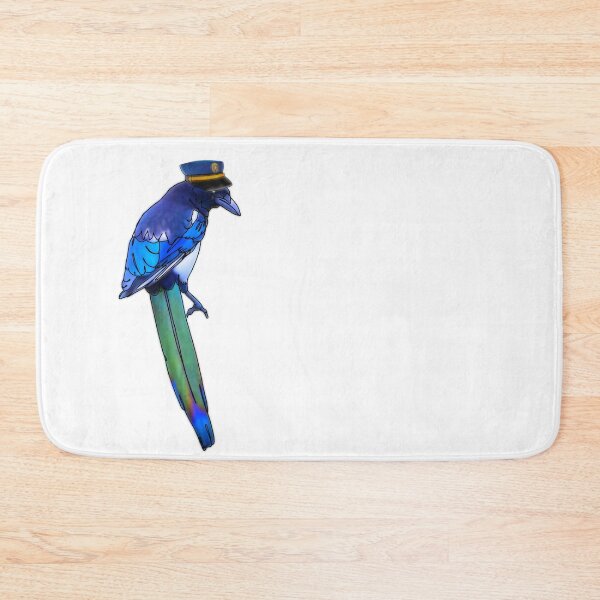 Item preview, Swoops the Magpie in police hat – animalzinhats designed and sold by Ashley’sAnimalz.