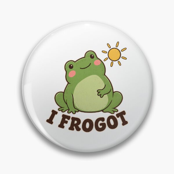 Item preview, I Frogot designed and sold by sollunadesignns.
