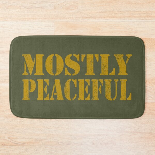 Item preview, " Mostly Peaceful" designed and sold by abby-thorns.