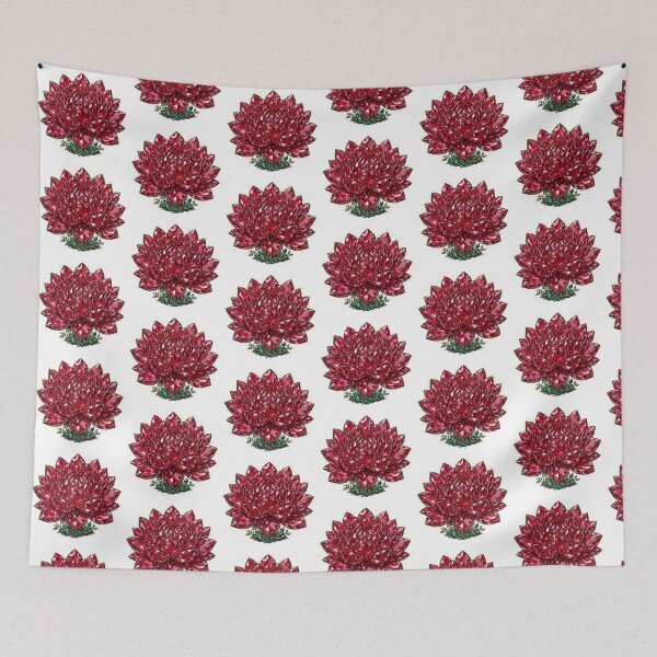 Item preview, Red Lotus Crystal Sticker - Ruby Red Lotus Real Color designed and sold by Crystal Critters .