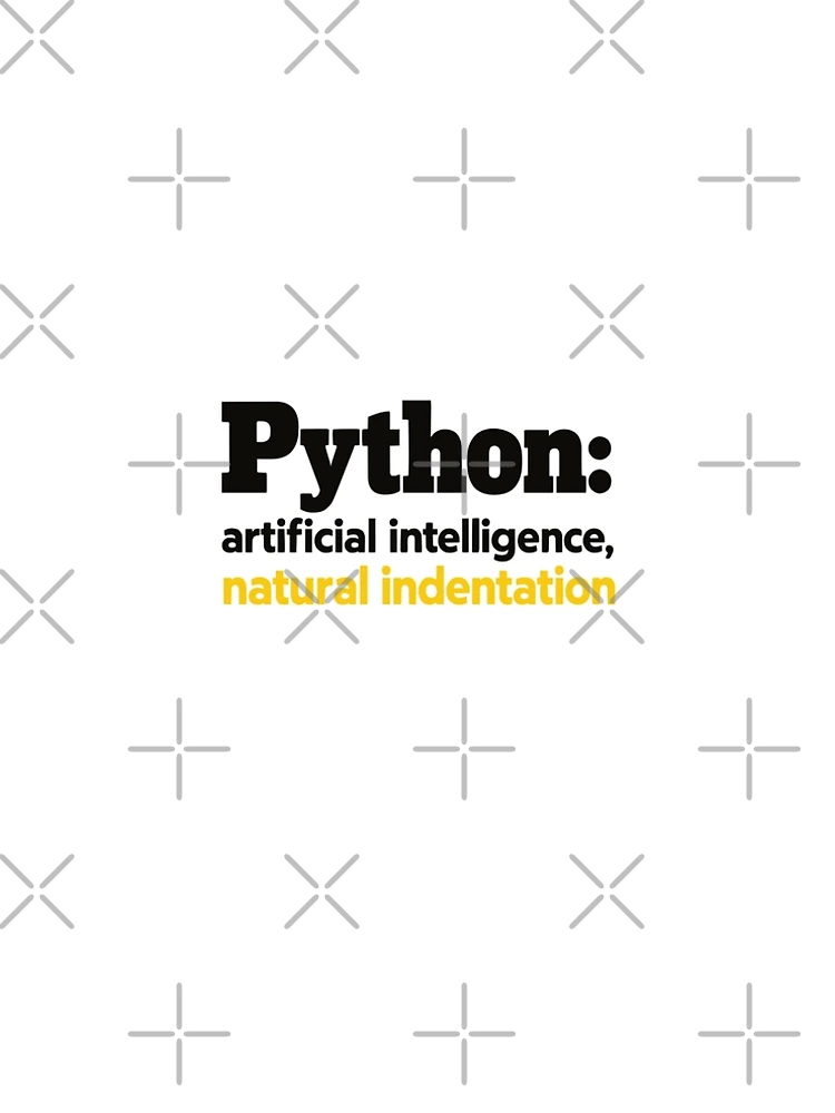 Thumbnail 5 of 5, A-Line Dress, Python Artificial Intelligence Natural Indentation Coding Humor designed and sold by ThreadQuirk.