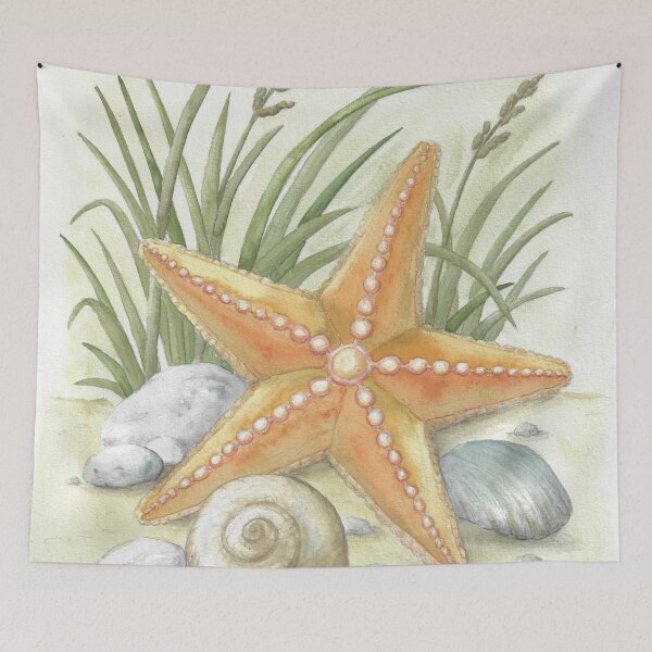 Item preview, Starfish – A Little Treasure from the Sea designed and sold by Sandra  Steinke.