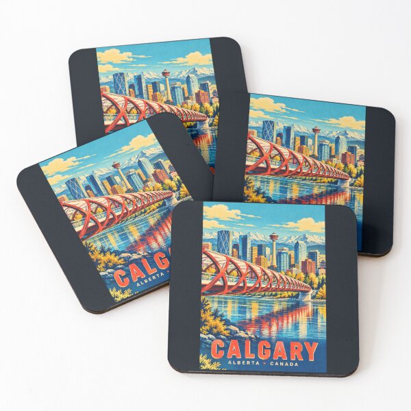 Item preview, Galgary - Alberta - Canada designed and sold by GoodOldVintage.