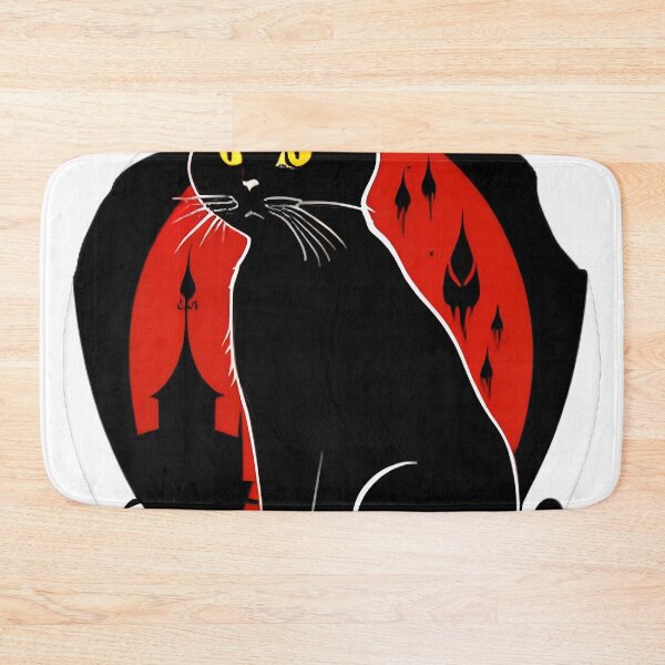 Item preview, Black Cat Red Gothic designed and sold by For-Cat Studio.
