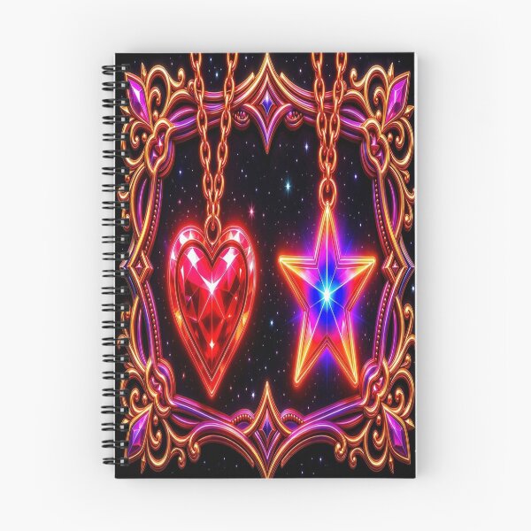 Item preview, Neon Magical Girl Ornate Frame Witchy Crystal Art designed and sold by Breezes-of-Ida.