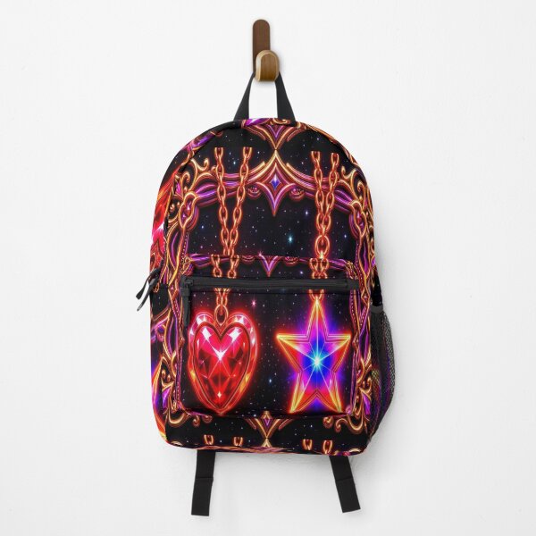Item preview, Neon Magical Girl Ornate Frame Witchy Crystal Art designed and sold by Breezes-of-Ida.