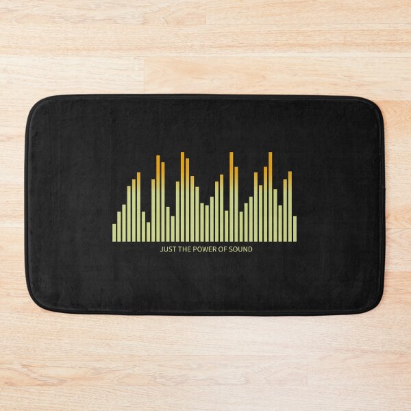 Item preview, Just The Power Of Sound Audiophile Audio Waveform Equalizer Graphic designed and sold by KiwiRider.