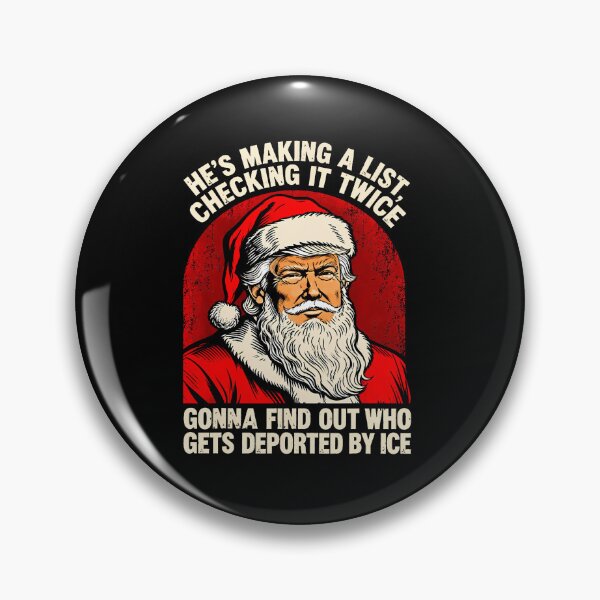 Item preview, He'S Making A List Checking It Twice Political Christmas designed and sold by OddityVault.