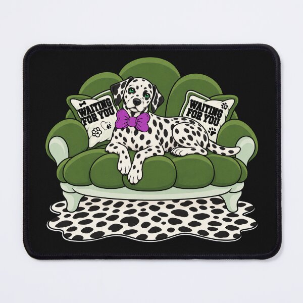 Item preview, Waiting for You – Cute Dalmatian Dog designed and sold by Aimetoi.