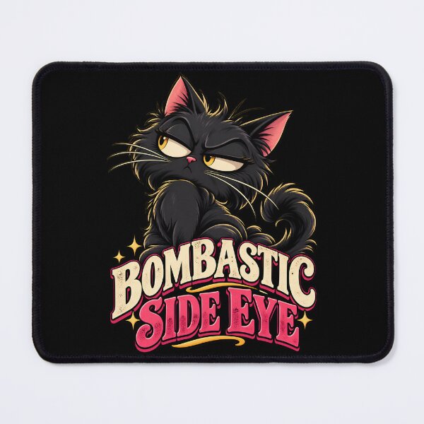 Item preview, Bombastic Side Eye Funny Black Cat Gen Z designed and sold by LoafLogic.
