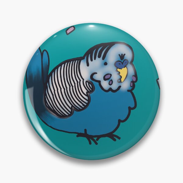 Item preview, Chunky Blue Birb  designed and sold by CottageComfortsShoppe.
