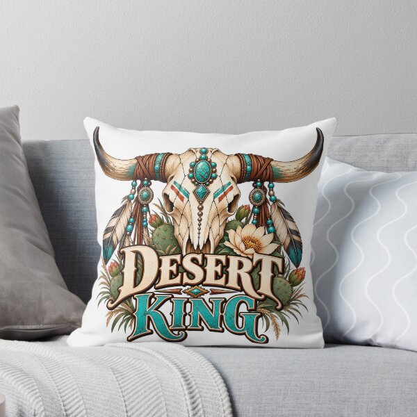 Item preview, Desert King Western Longhorn Skull designed and sold by J-CCreations.