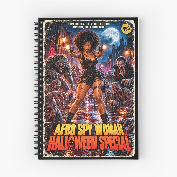 Item preview, Afro Spy Woman Halloween Special designed and sold by FilMate.