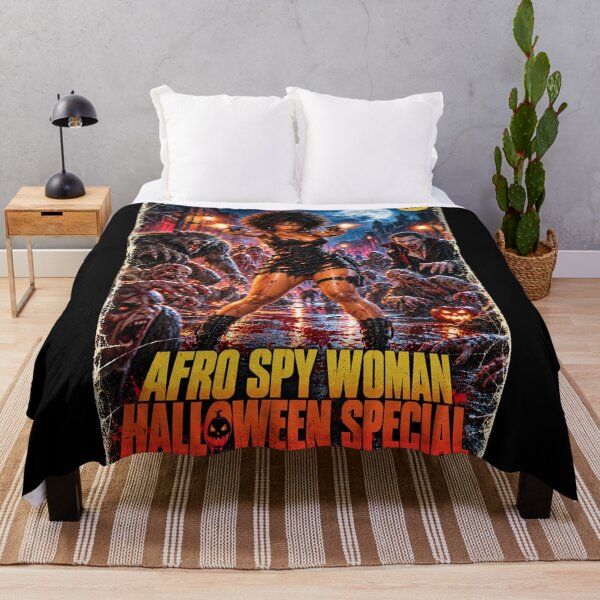 Item preview, Afro Spy Woman Halloween Special designed and sold by FilMate.