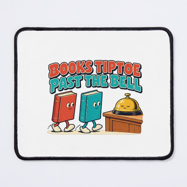 Item preview, Quiet Books In Slippers Funny Librarian Cartoon designed and sold by Pixdot.