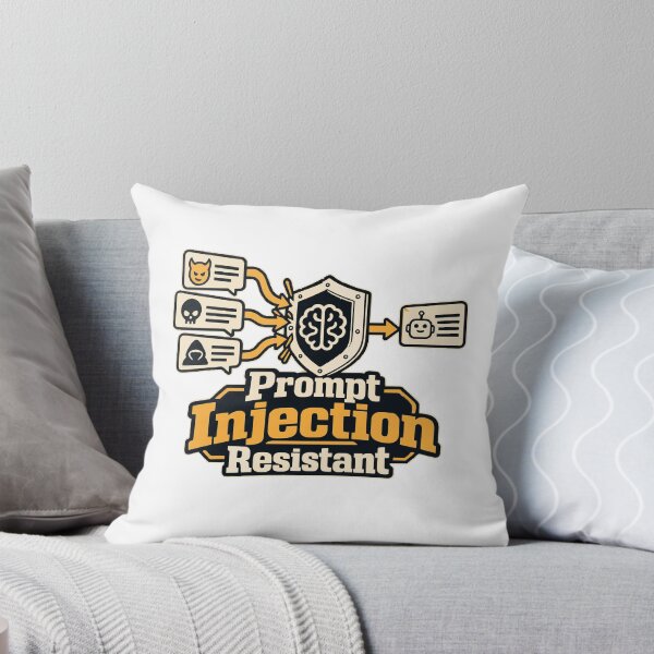 Item preview, Prompt Injection Resistant Cybersecurity Graphic designed and sold by ThreadQuirk.