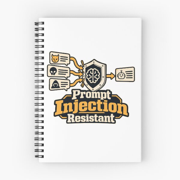 Item preview, Prompt Injection Resistant Cybersecurity Graphic designed and sold by ThreadQuirk.