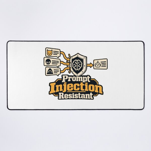 Item preview, Prompt Injection Resistant Cybersecurity Graphic designed and sold by ThreadQuirk.