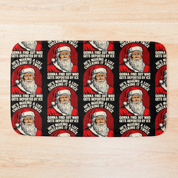 Item preview, He'S Making A List Checking It Twice Political Christmas designed and sold by OddityVault.
