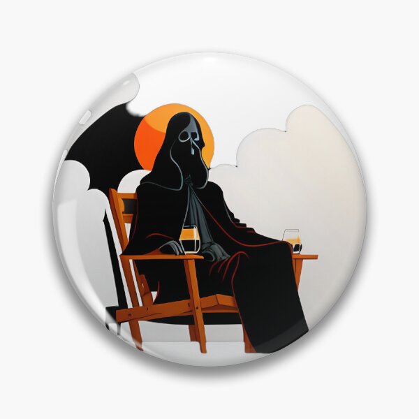 Item preview, Hooded Figure Wooden Chair Drink designed and sold by For-Cat Studio.