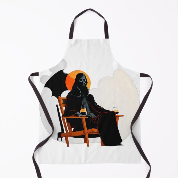 Item preview, Hooded Figure Wooden Chair Drink designed and sold by For-Cat Studio.