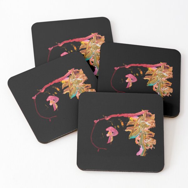 Item preview, Rose & Ochre Abstract Brushstrokes – The Young Artist Collection designed and sold by UrsaOasis.