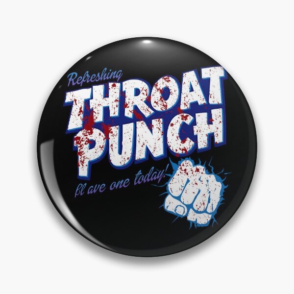 Item preview, Refreshing Throat Punch Share One Today designed and sold by KristiTaylorArt.