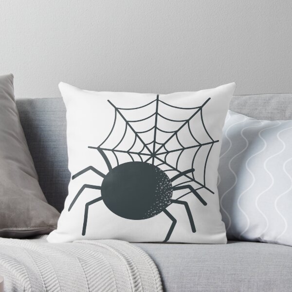 Item preview, Spooky Spider Cobweb Halloween Illustration designed and sold by BetweenForms.