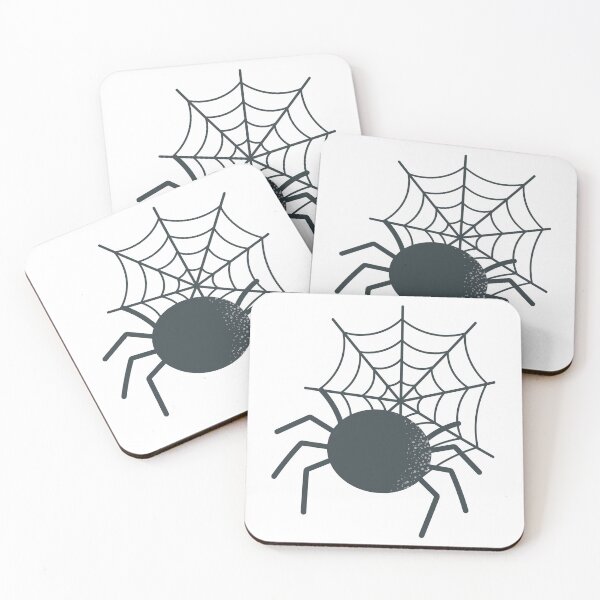 Item preview, Spooky Spider Cobweb Halloween Illustration designed and sold by BetweenForms.