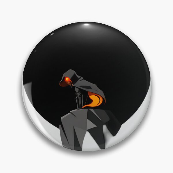 Item preview, Low-Poly Hooded Figure on Rock designed and sold by For-Cat Studio.