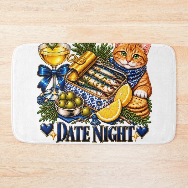 Item preview, Orange Cat Nautical Sardine Feast Wine Glass  designed and sold by JediKittenWars.