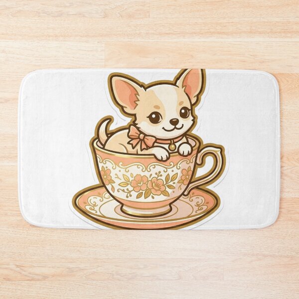 Item preview, Chihuahua in a Teacup designed and sold by OddLittleGoods.