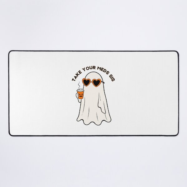 Item preview, Take Your Meds | Friendly Ghost Reminder designed and sold by PrintyRelatable.