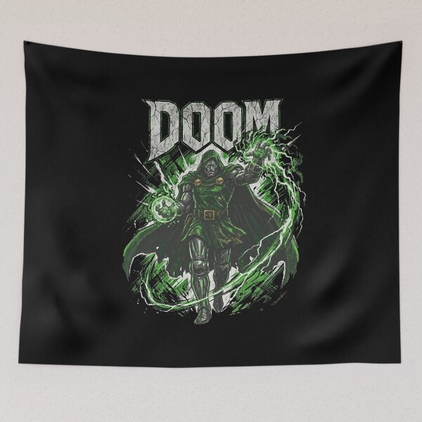 Item preview, Green Hooded Villain Electric Magic Comic Art designed and sold by ABD998.