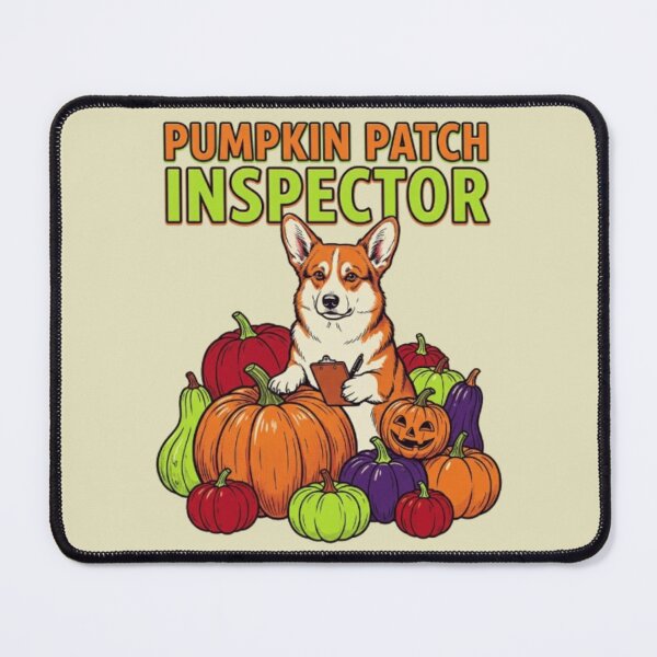 Item preview, Pumpkin Patch Inspector Fall Corgi Mom Gift Cute Autumn Dog Pumpkin Season designed and sold by FurRealStudioCo.