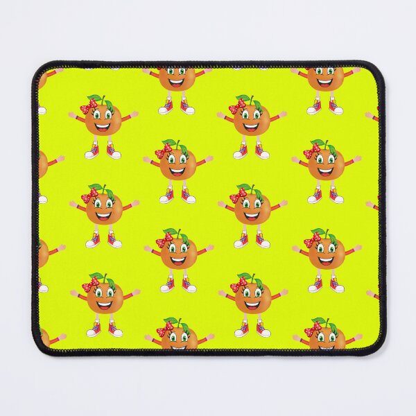 Item preview, Happy Tangerine Animated Character Girl Version designed and sold by ExpressiveToon.